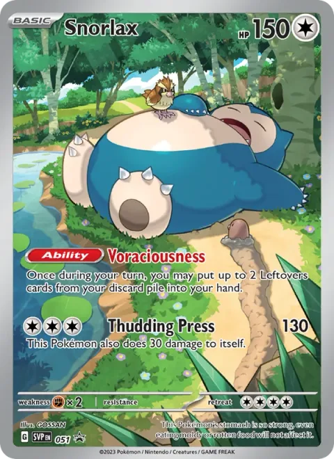 Snorlax [Voraciousness | Thudding Press]