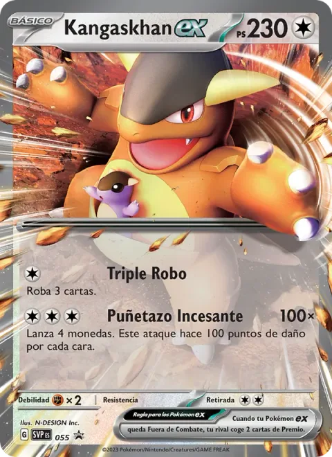 Kangaskhan ex [Triple Draw | Incessant Punching]