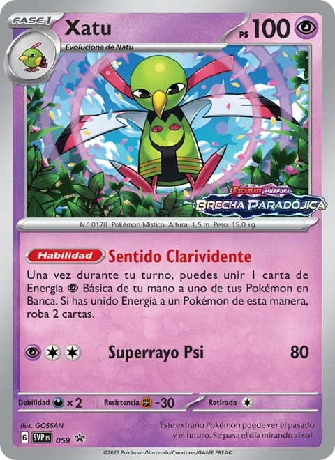 Xatu [Clairvoyant Sense | Super Psy Bolt]