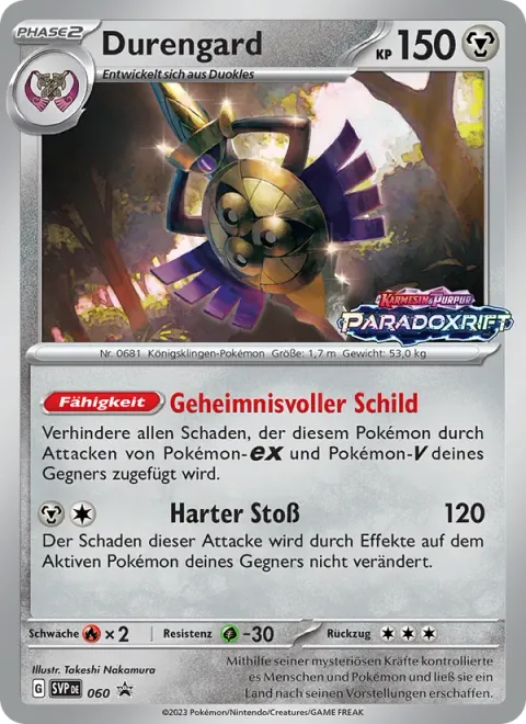Aegislash [Mysterious Shield | Hard Bashing]