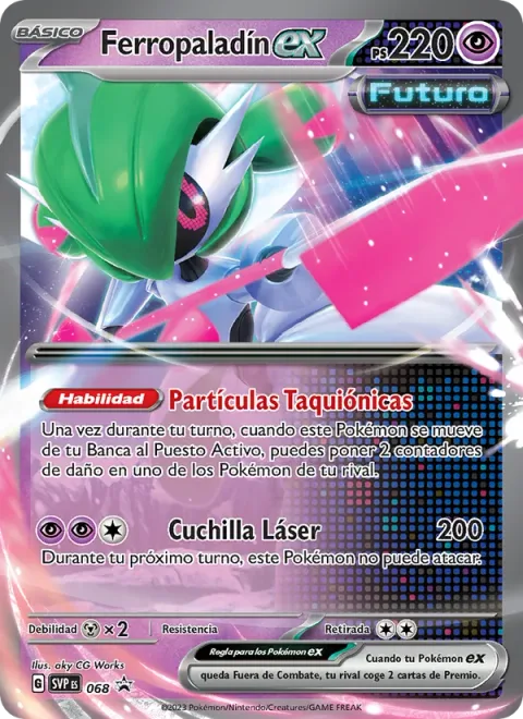 Iron Valiant ex [Tachyon Bits | Laser Blade]