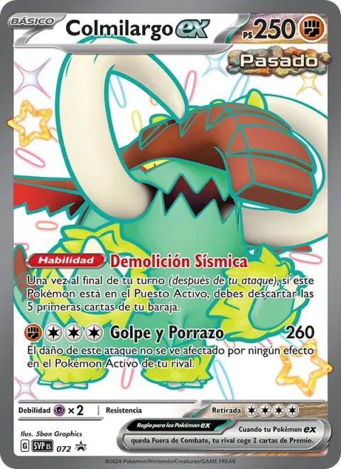 Great Tusk ex [Quaking Demolition | Great Bash]
