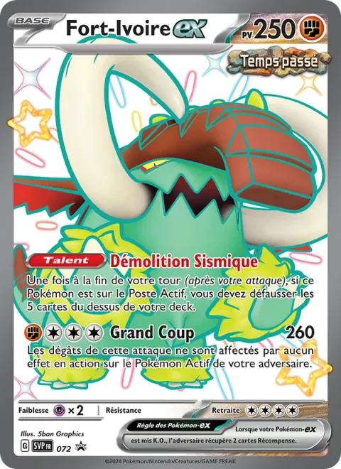 Great Tusk ex [Quaking Demolition | Great Bash]