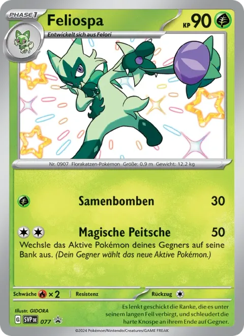 Floragato [Seed Bomb | Magic Whip]