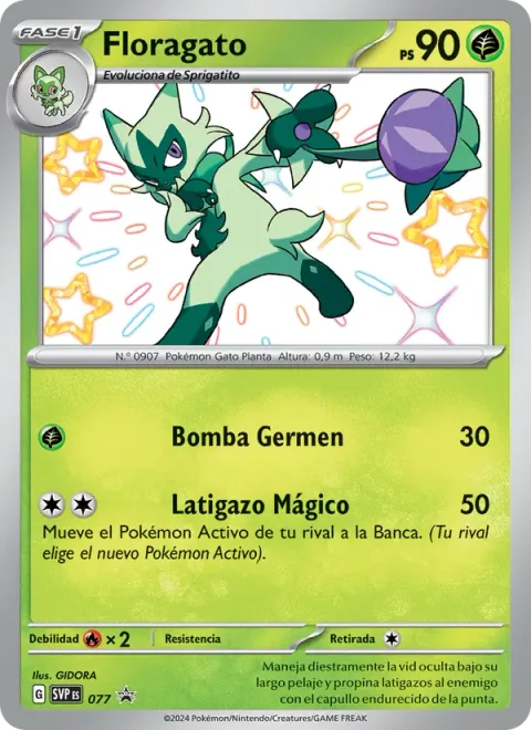 Floragato [Seed Bomb | Magic Whip]