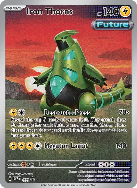 Iron Thorns [Destructo-Press | Megaton Lariat]