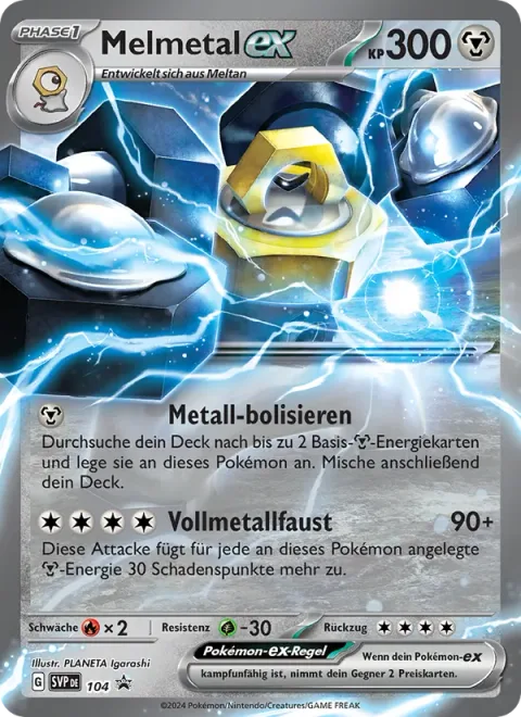 Melmetal ex [Metal-bolize | Full Metal Knuckle]