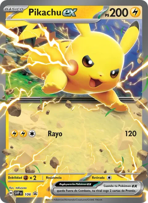 Pikachu ex [Thunderbolt]