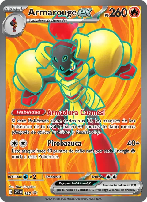 Armarouge ex [Crimson Armor | Scorching Bazooka]