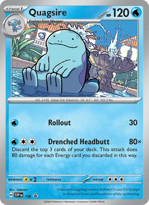 Quagsire [Rollout | Drenched Headbutt]