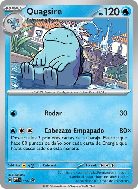 Quagsire [Rollout | Drenched Headbutt]