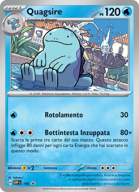 Quagsire [Rollout | Drenched Headbutt]