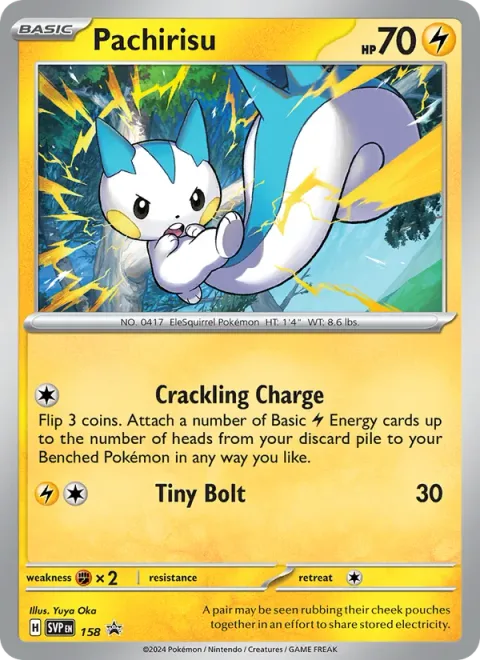 Pachirisu [Crackling Charge | Tiny Bolt]