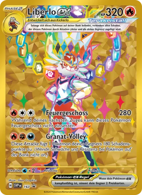 Cinderace ex [Flare Strike | Garnet Volley]