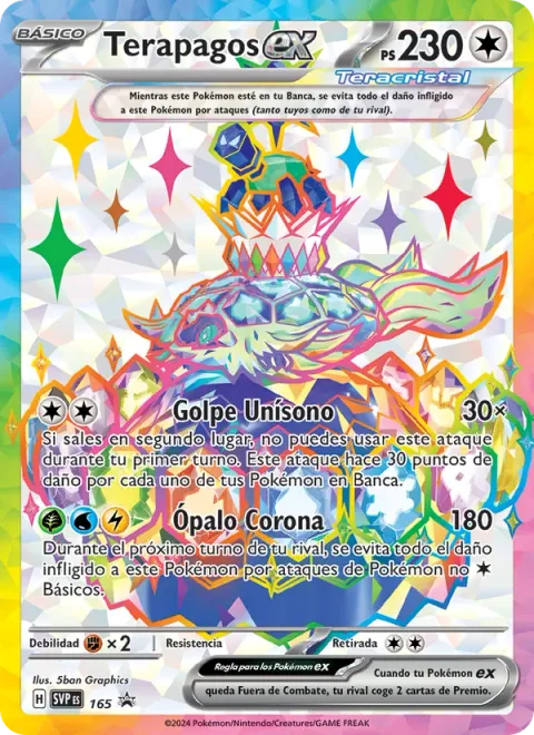 Terapagos ex [Unified Beatdown | Crown Opal]