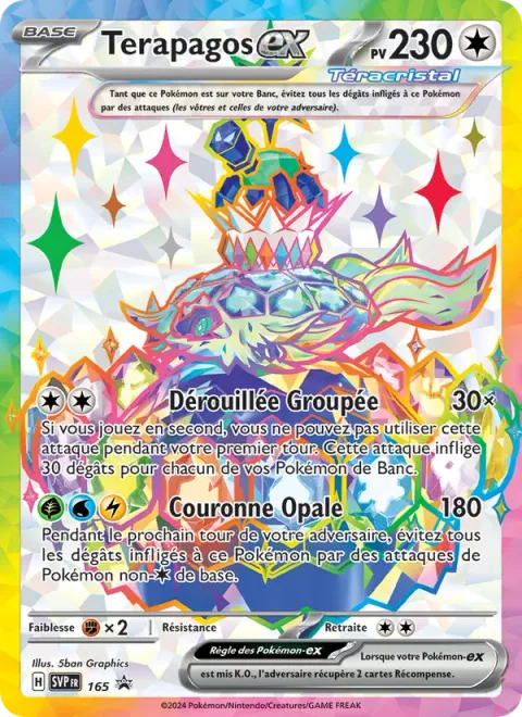 Terapagos ex [Unified Beatdown | Crown Opal]