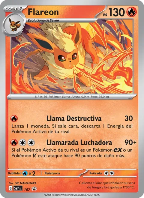 Flareon [Destructive Flame | Fighting Blaze]