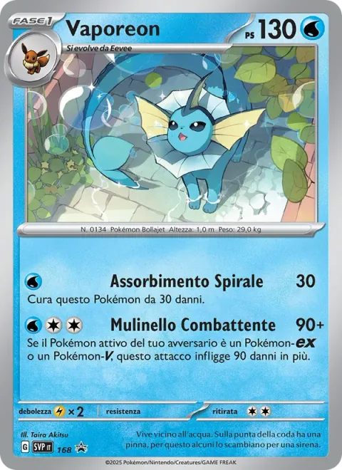 Vaporeon [Spiral Drain | Fighting Whirlpool]