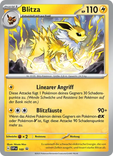 Jolteon [Linear Attack | Fighting Lightning]