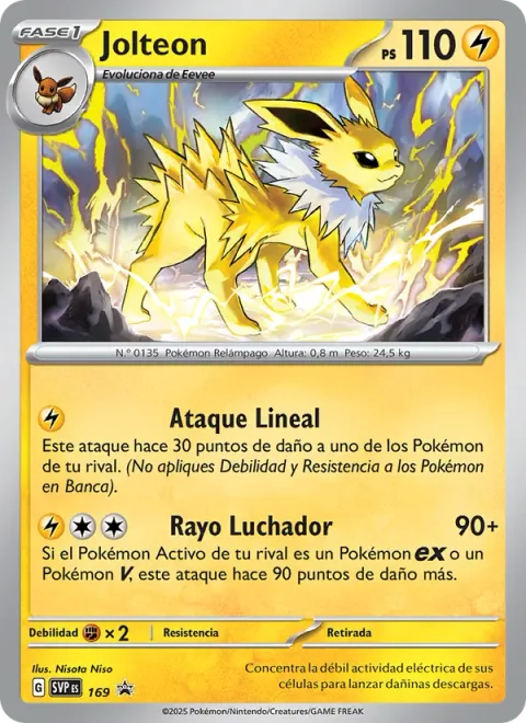 Jolteon [Linear Attack | Fighting Lightning]