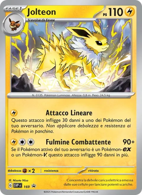 Jolteon [Linear Attack | Fighting Lightning]
