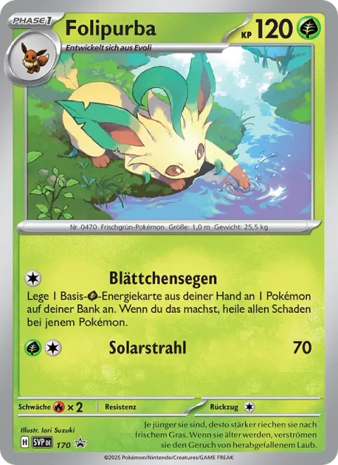 Leafeon [Leaflet Blessings | Solar Beam]