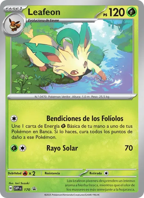 Leafeon [Leaflet Blessings | Solar Beam]