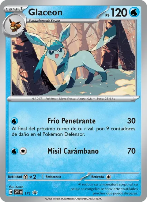 Glaceon [Permeating Chill | Icicle Missile]