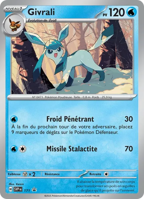 Glaceon [Permeating Chill | Icicle Missile]