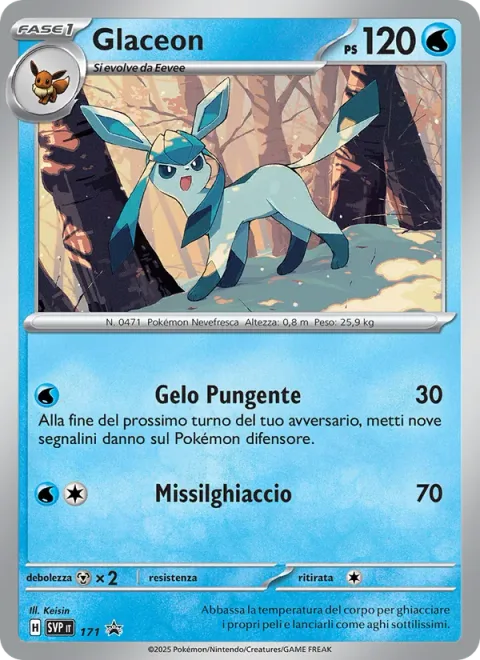Glaceon [Permeating Chill | Icicle Missile]