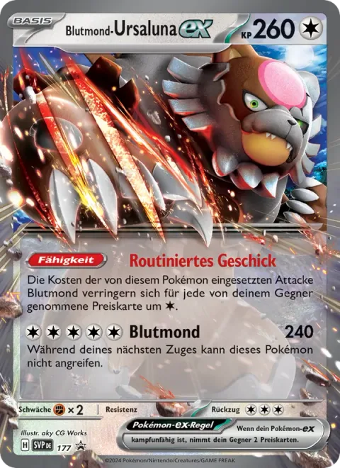 Bloodmoon Ursaluna ex [Seasoned Skill | Blood Moon]
