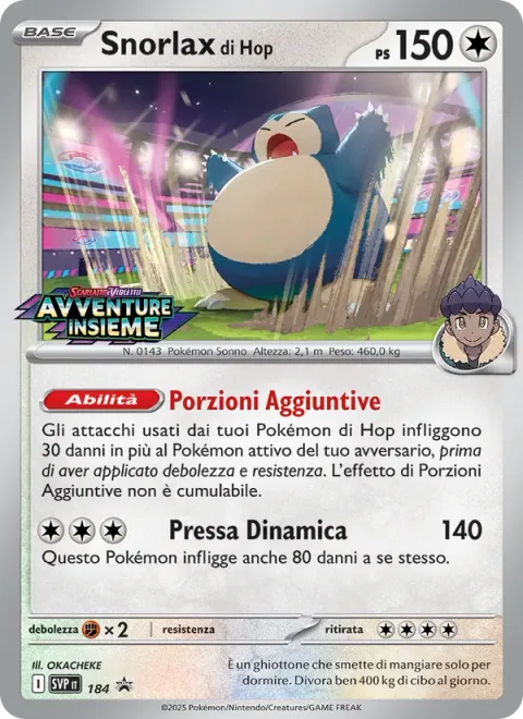 Hop's Snorlax [Extra Helpings | Dynamic Press]