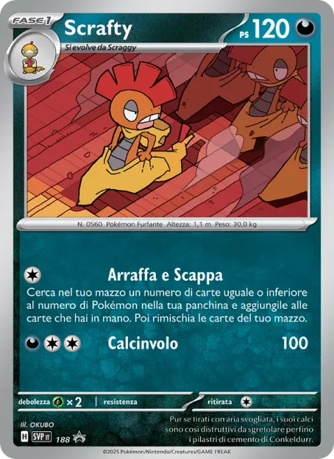 Scrafty [Nab 'n' Dash | High Jump Kick]