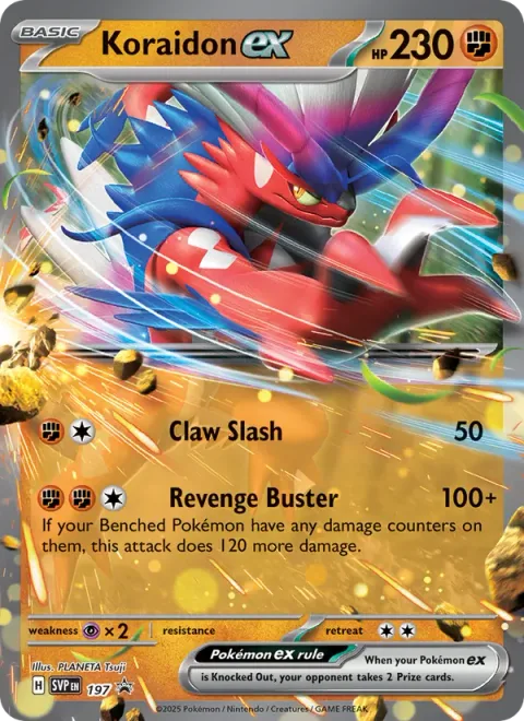 Koraidon ex [Claw Slash | Revenge Buster]