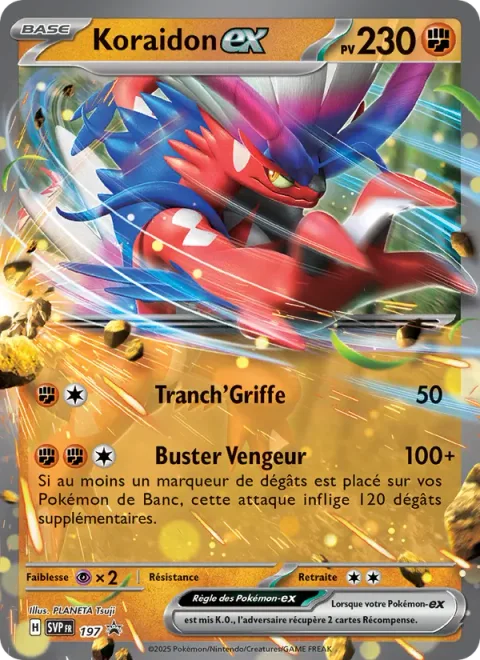 Koraidon ex [Claw Slash | Revenge Buster]