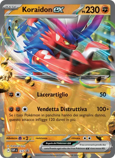 Koraidon ex [Claw Slash | Revenge Buster]