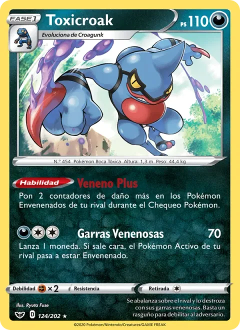 Toxicroak [More Poison | Poison Claws]