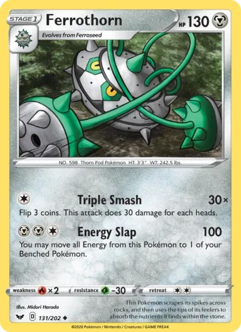 Ferrothorn [Triple Smash | Energy Slap]