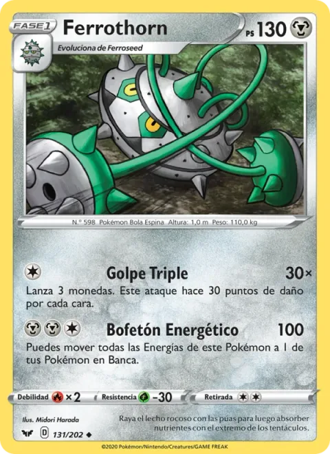 Ferrothorn [Triple Smash | Energy Slap]