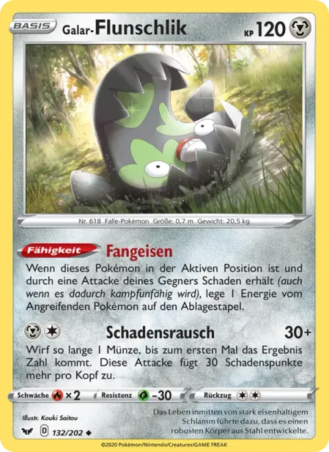Galarian Stunfisk [Snap Trap | Damage Rush]