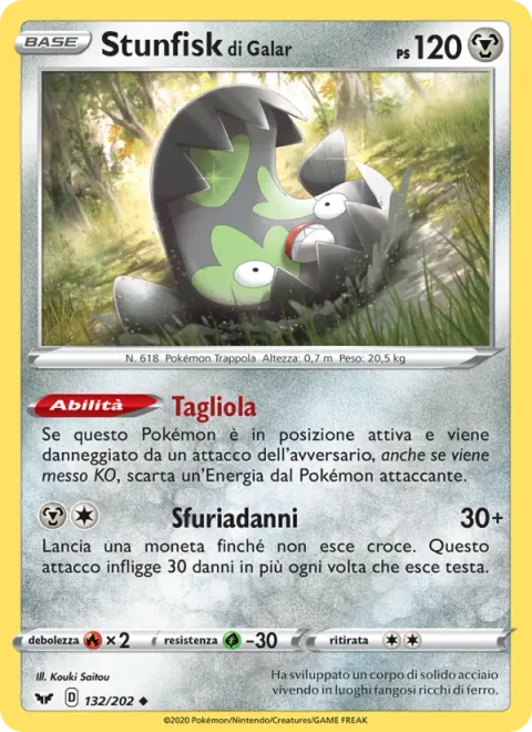 Galarian Stunfisk [Snap Trap | Damage Rush]