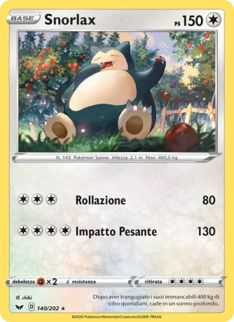 Snorlax VMAX [G-Max Fall]