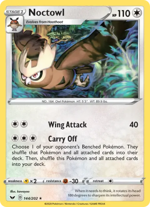 Noctowl [Wing Attack | Carry Off]