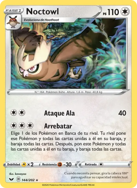 Noctowl [Wing Attack | Carry Off]
