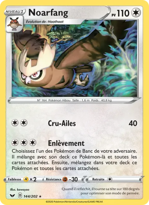 Noctowl [Wing Attack | Carry Off]
