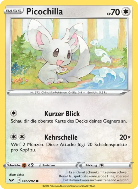 Minccino [Glance | Tail Slap]