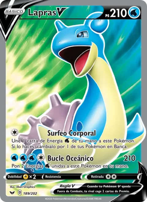Lapras V [Body Surf | Ocean Loop]