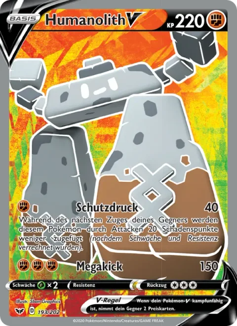 Stonjourner V [Guard Press | Mega Kick]