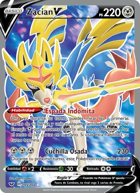 Zacian V [Intrepid Sword | Brave Blade]