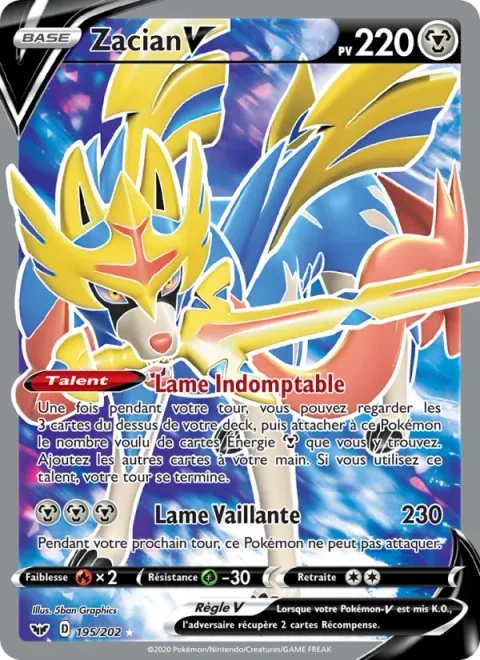 Zacian V [Intrepid Sword | Brave Blade]